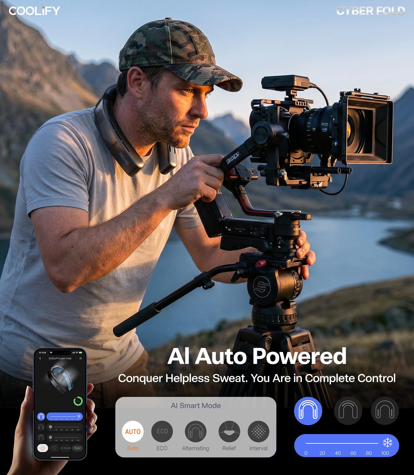 TORRAS COOLiFY 2026 in studio use keeping creators comfortable under lights and long shoots