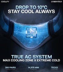 TORRAS COOLiFY 2026 vent close-up showing adjustable airflow outlets for targeted comfort