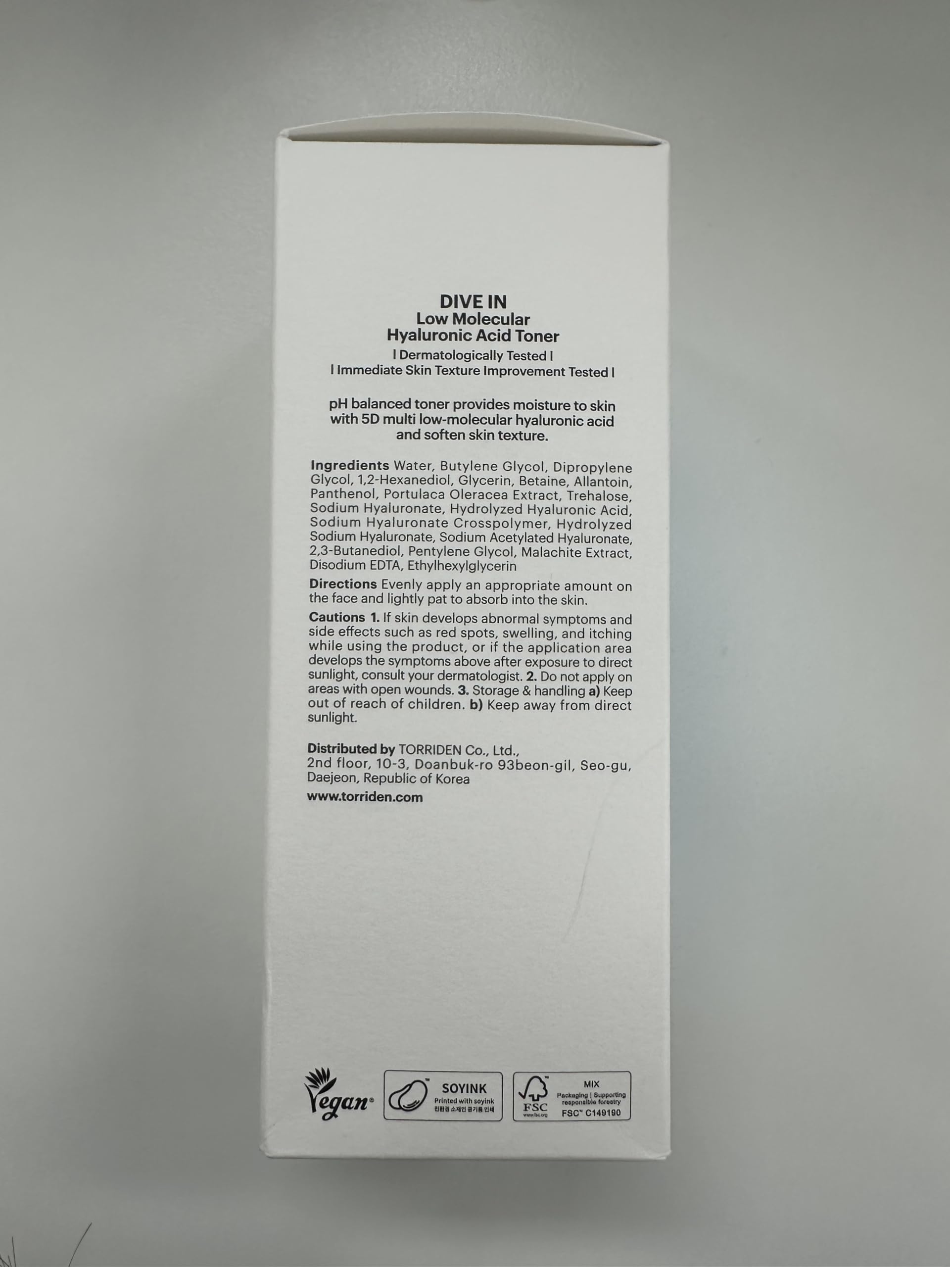 Torriden on bathroom shelf suggesting daily routine integration benefit