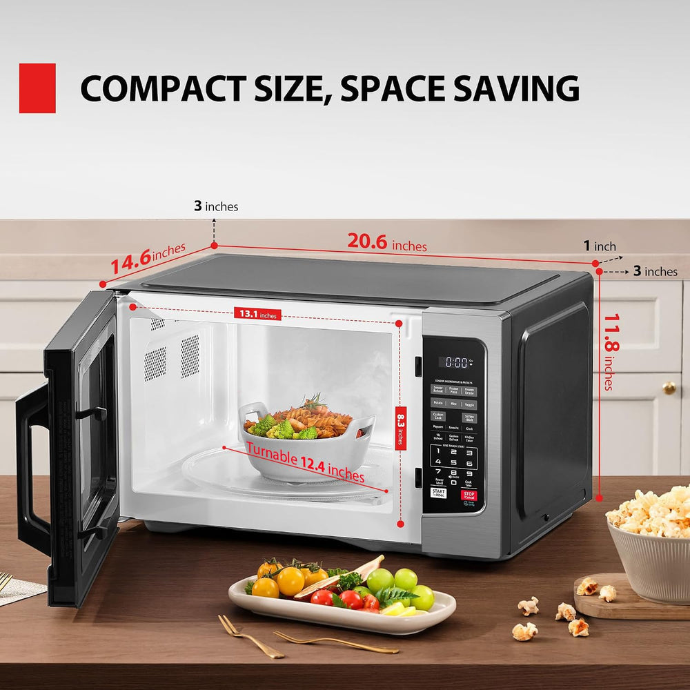 TOSHIBA preset buttons demonstrating quick one-touch convenience