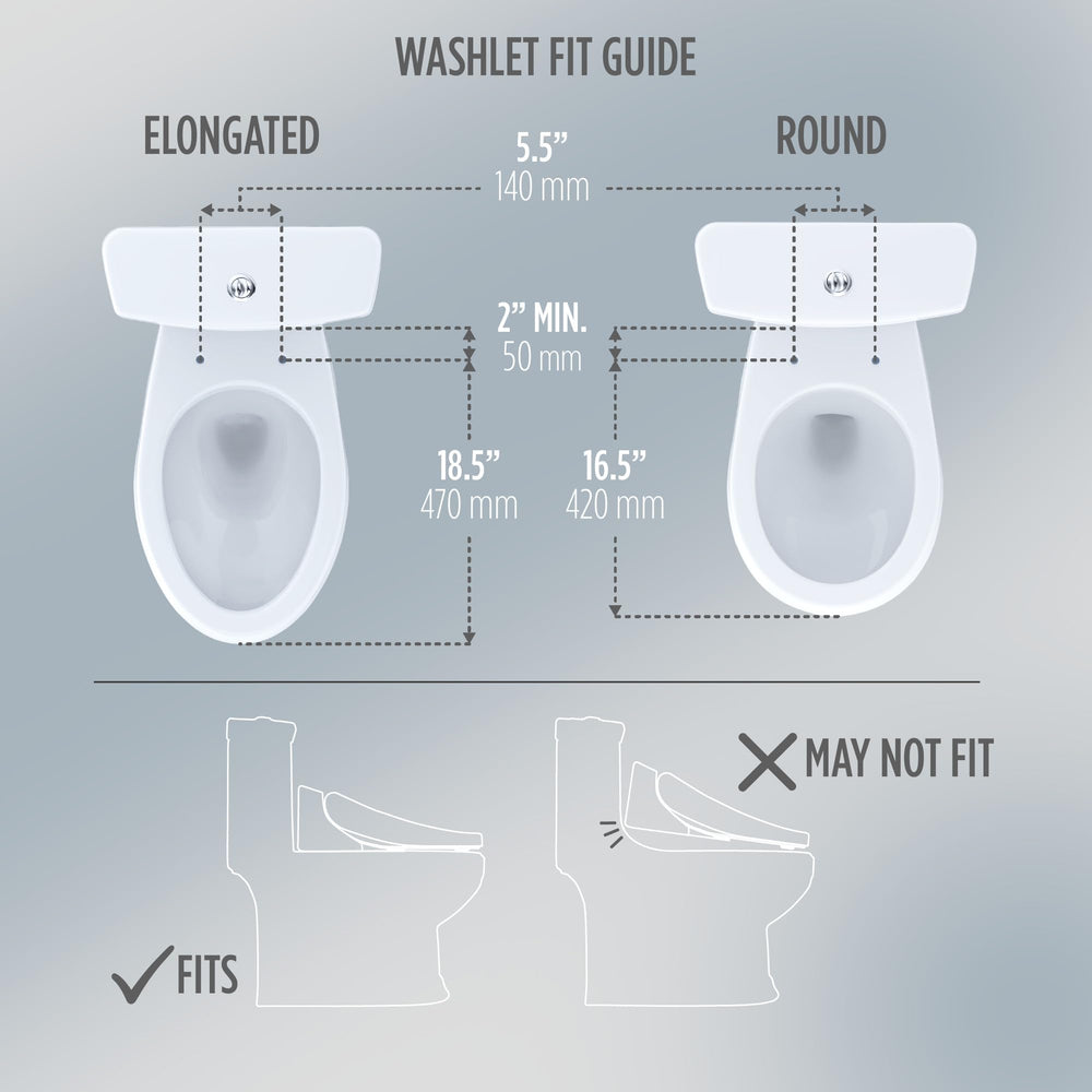 TOTO WASHLET S2 PREMIST misting the bowl to reduce sticking and cleaning effort