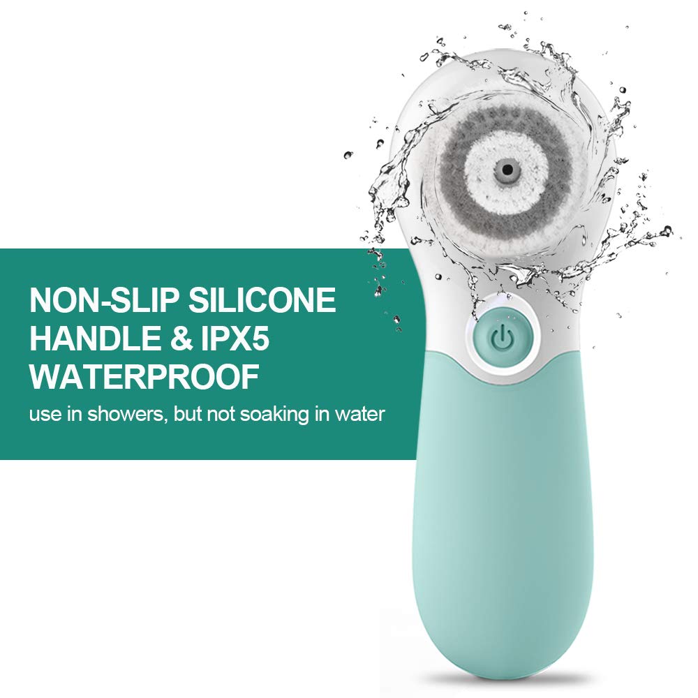 TOUCHBeauty protective storage case open to keep brush heads hygienic while traveling