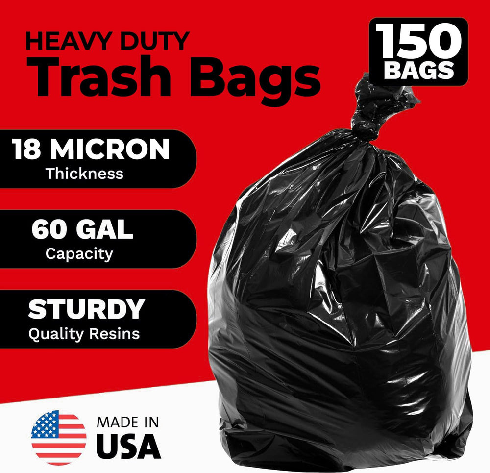 ToughBag gusset fit inside a 55 gallon can showing secure rim hold