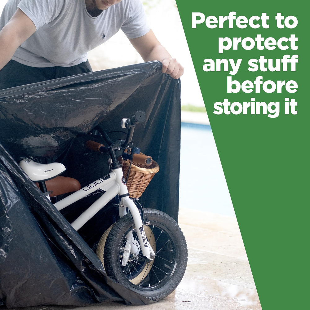 ToughBag tied top ready for disposal showing leak-resistant closure