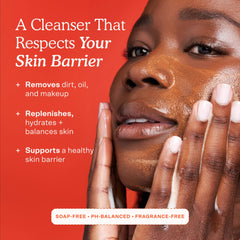 Tower 28 gel texture close-up highlighting smooth, hydrating consistency