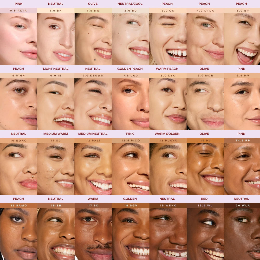 Tower 28 before and after under-eye comparison showing natural coverage
