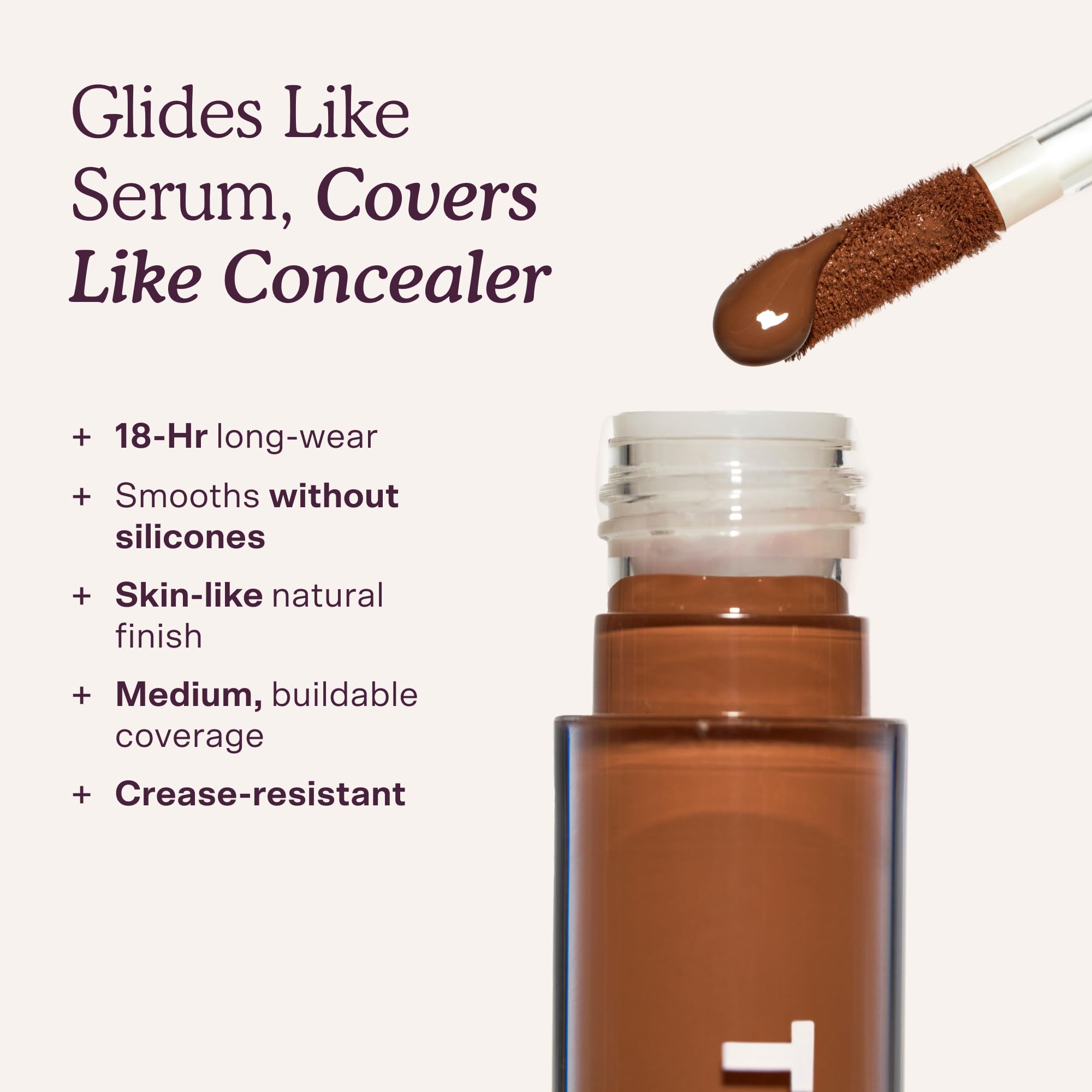 Tower 28 bottle label for shade 7.0 KTOWN clearly visible for neutral tone