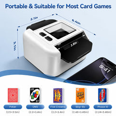 Towome side profile with collection tray keeping cards secure during play benefit