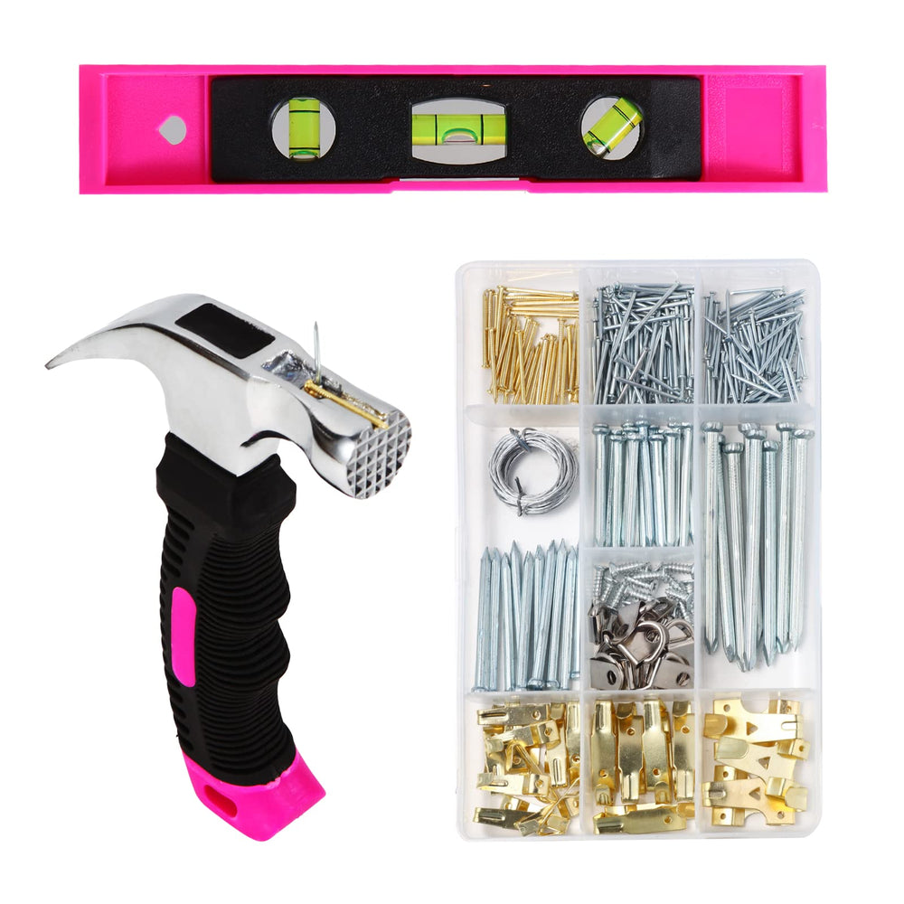 TOYIEW open case showing organized 315-piece set for quick access and convenience