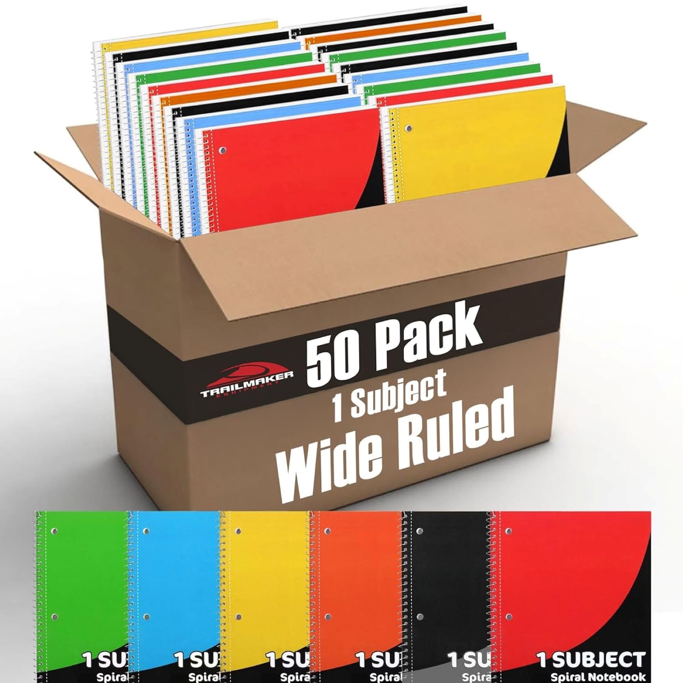 Trail maker label and cover texture showing writable front for easy identification