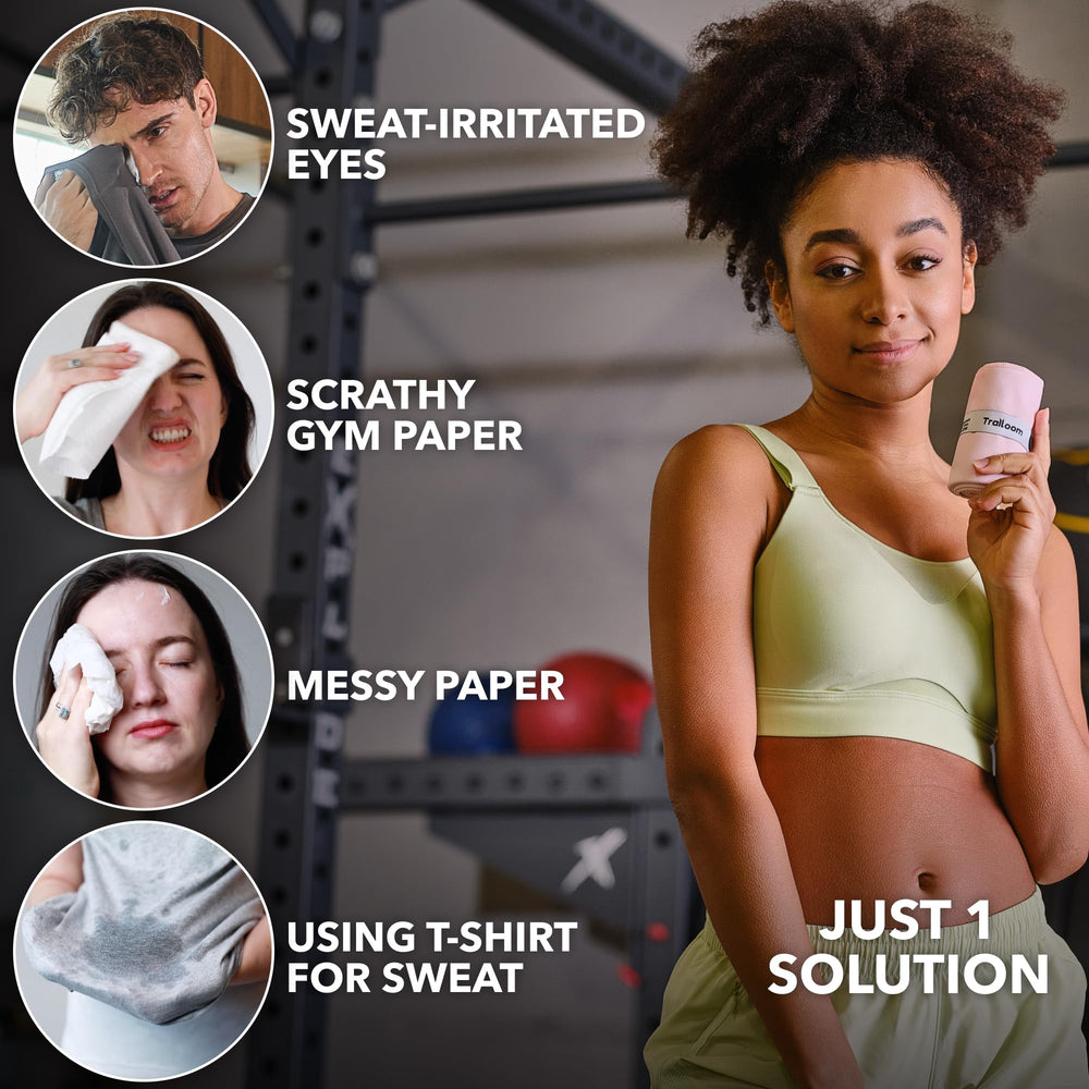 Trailoom hanging to dry quickly after workout to prevent odors