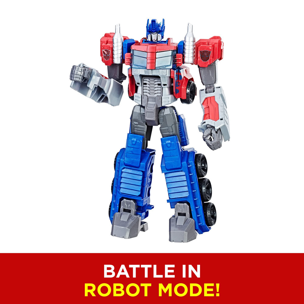 Transformers Optimus Prime action pose illustrating articulation for dynamic play