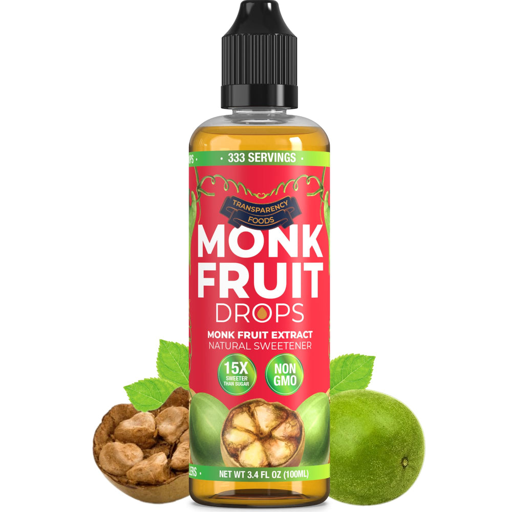 Transparency Foods front bottle showing label and compact size for convenience