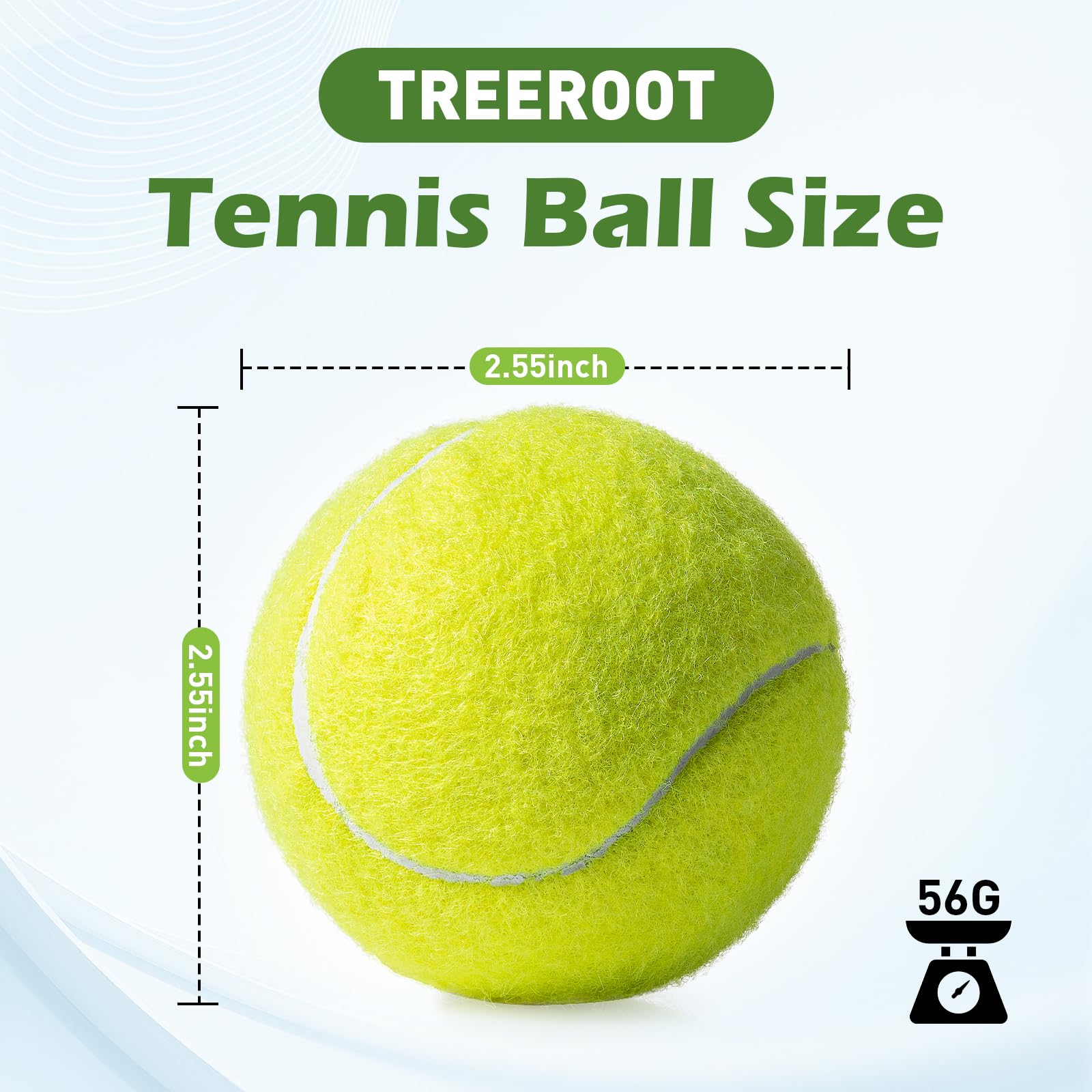 Treeroot mesh bag packed with balls highlighting portable storage convenience
