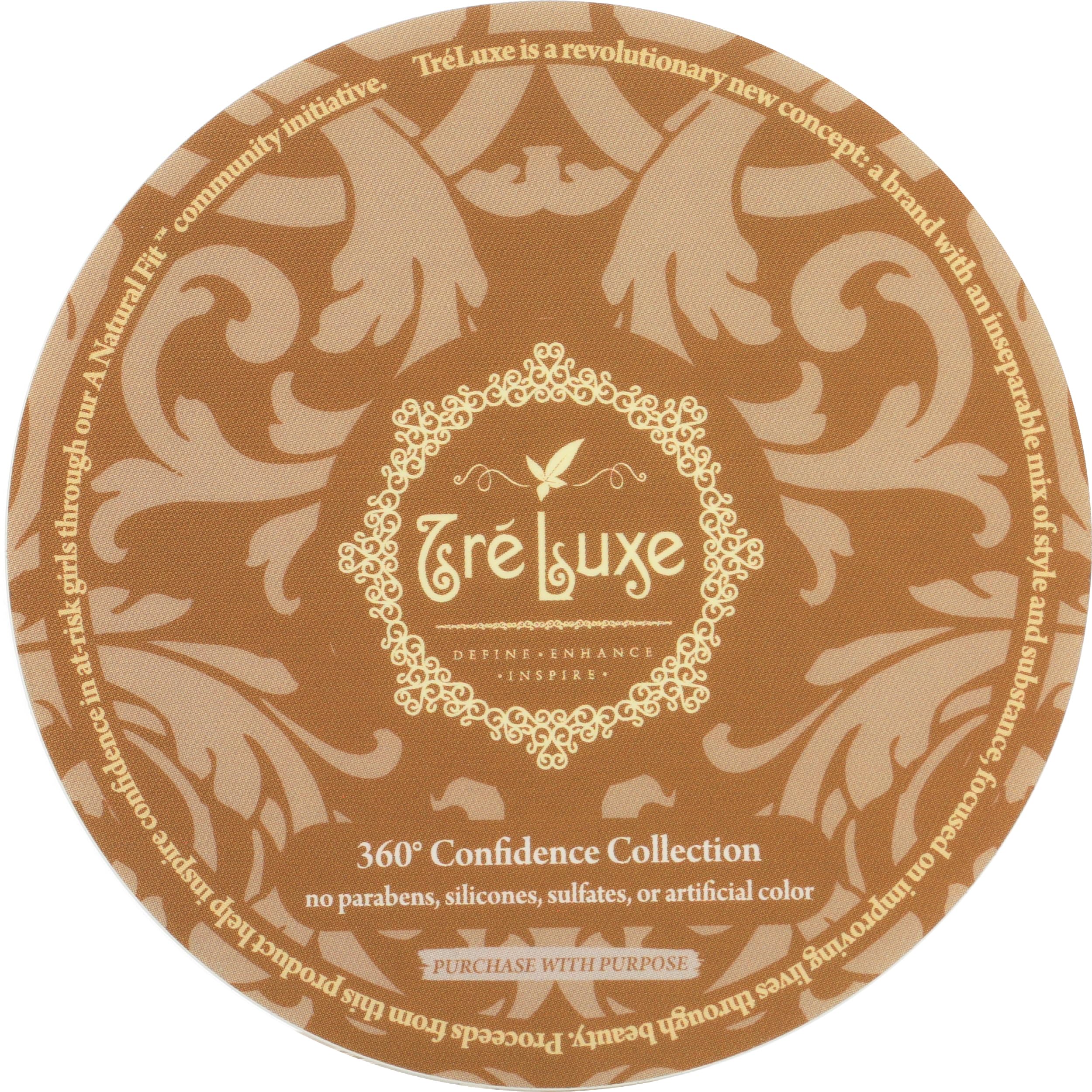 Treluxe gel in hand application showing control and precise amount for styling
