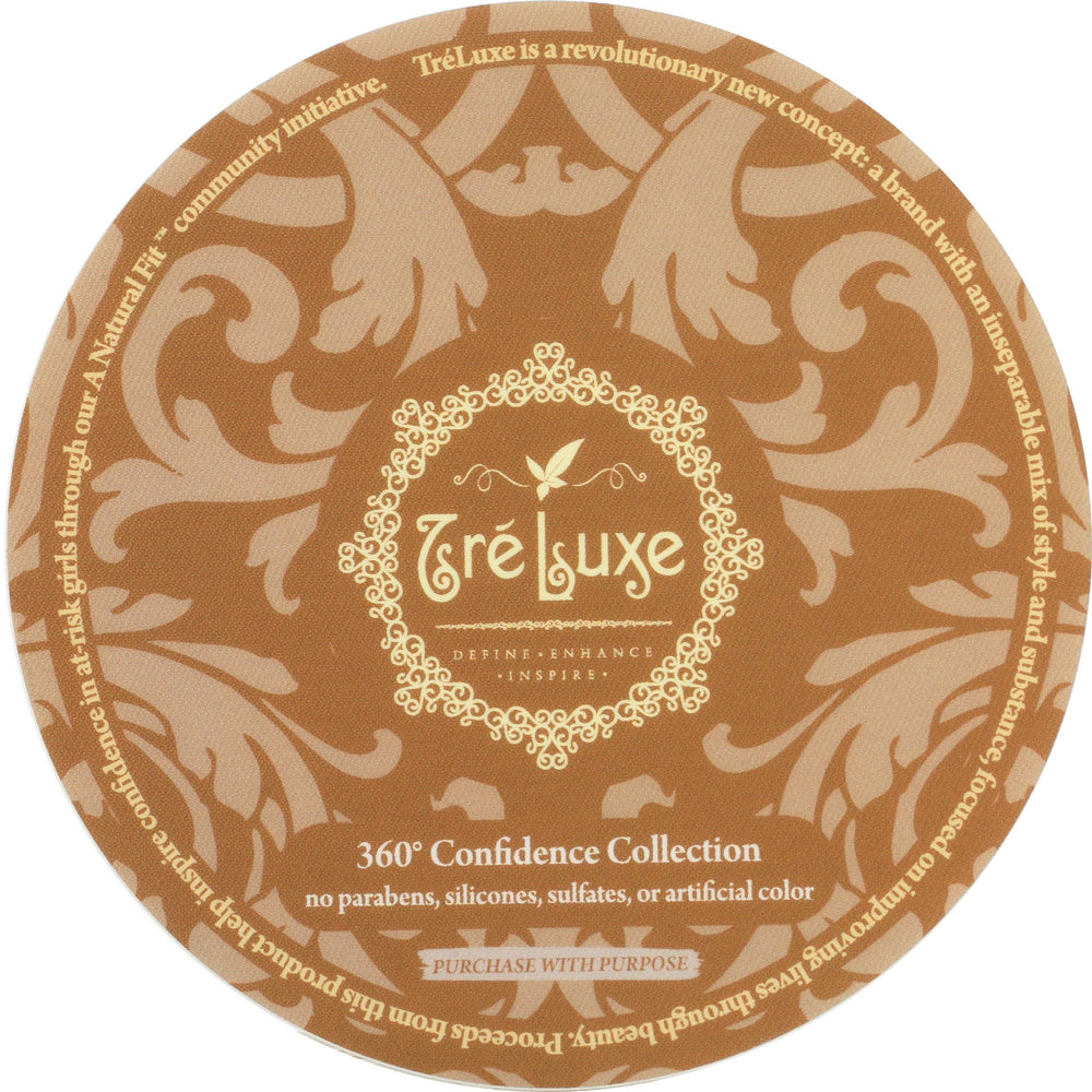 Treluxe gel in hand application showing control and precise amount for styling