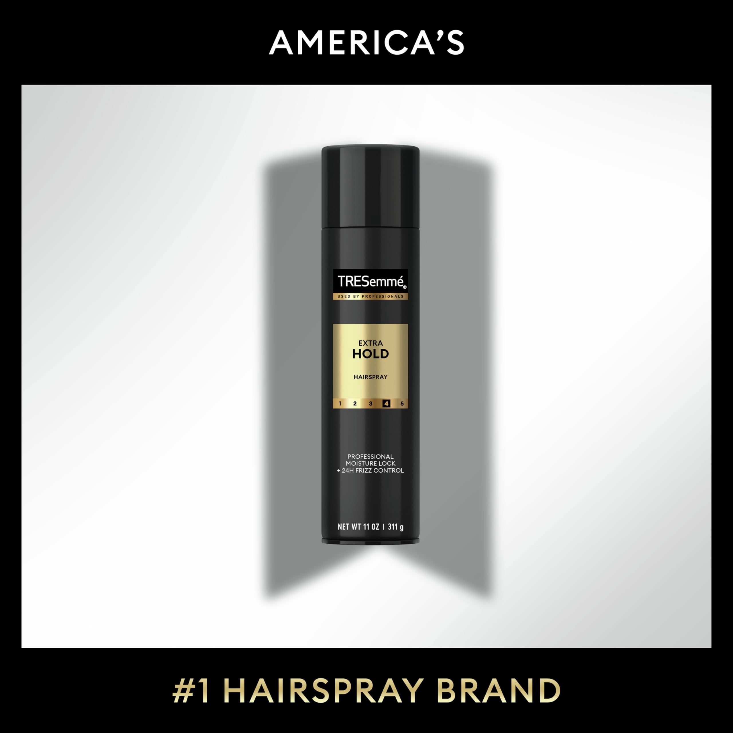 TRESemmé fine mist texture demonstrating quick drying and hold