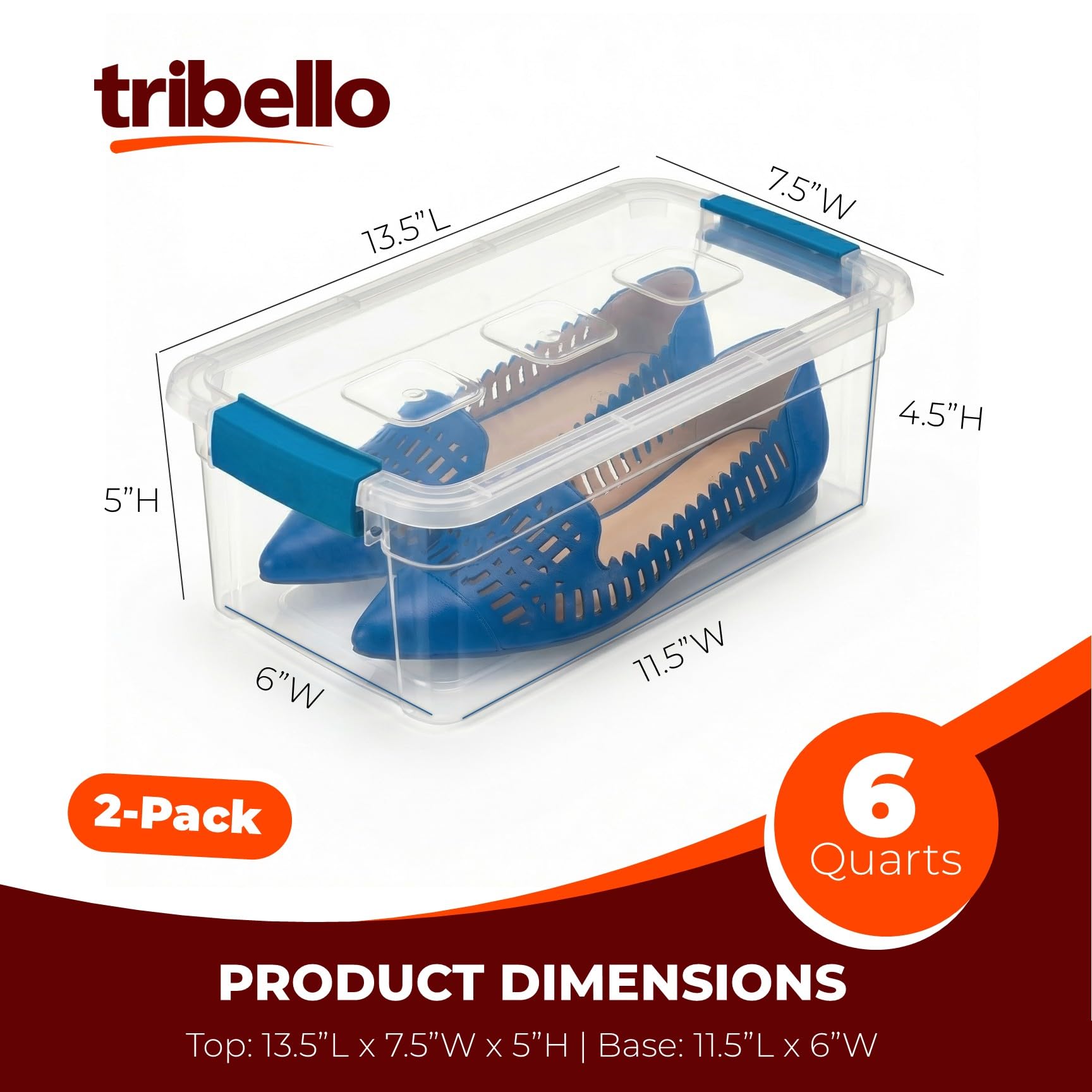 Tribello closeup of lid locking detail demonstrating secure stackable stability