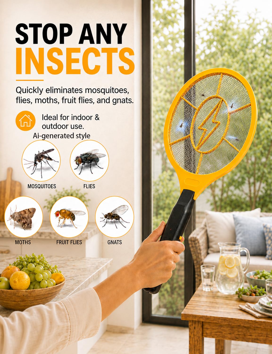 TRIDOK handle and hanging hole highlighting comfortable grip and storage