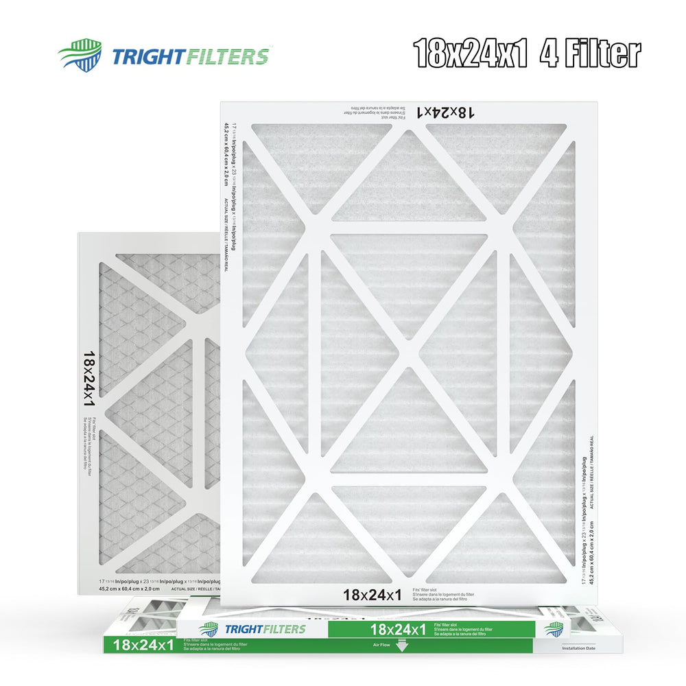 TRIGHTFILTERS living room return grille with filter showing improved indoor comfort