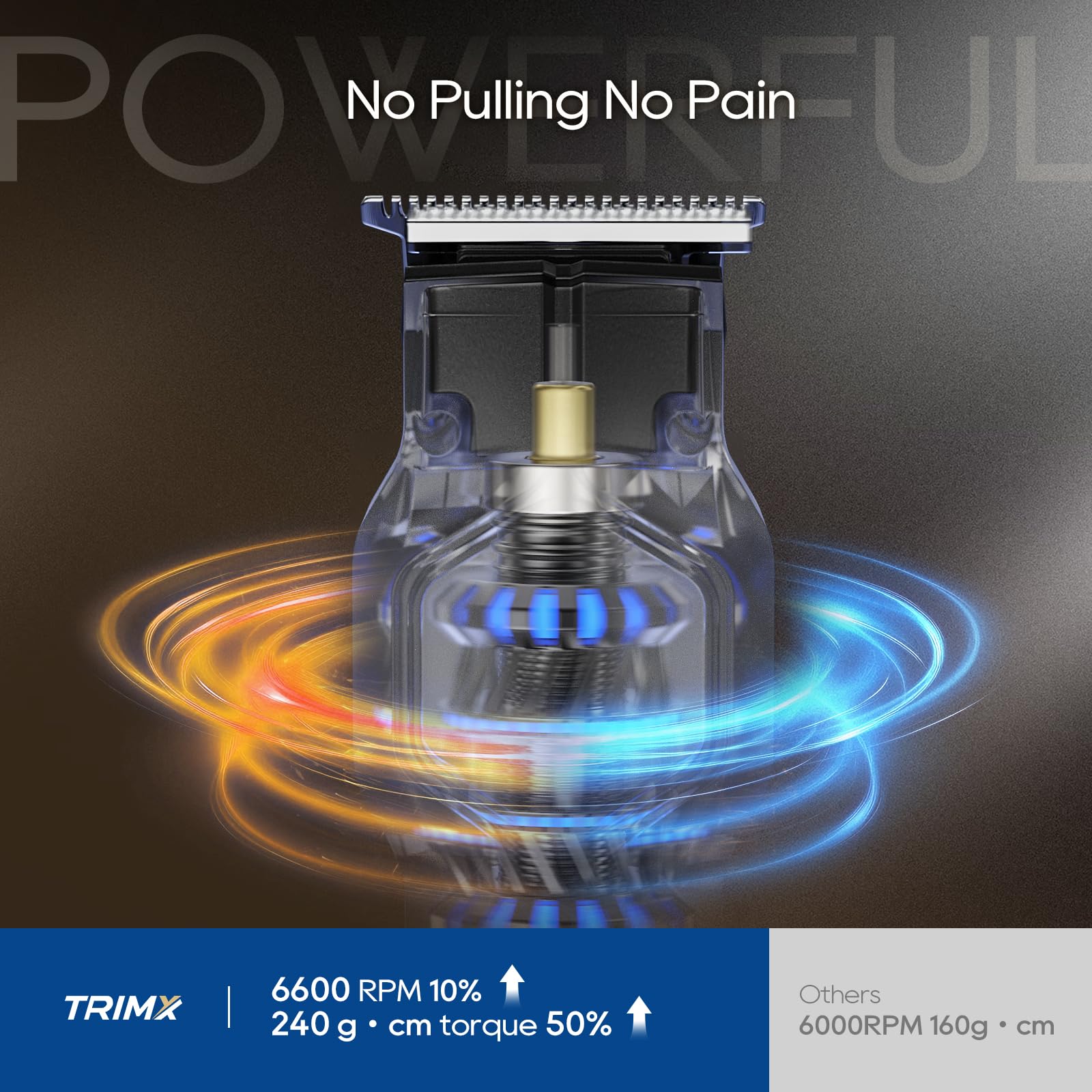 TRIMX used in shower to show IPX7 waterproof convenience for wet grooming