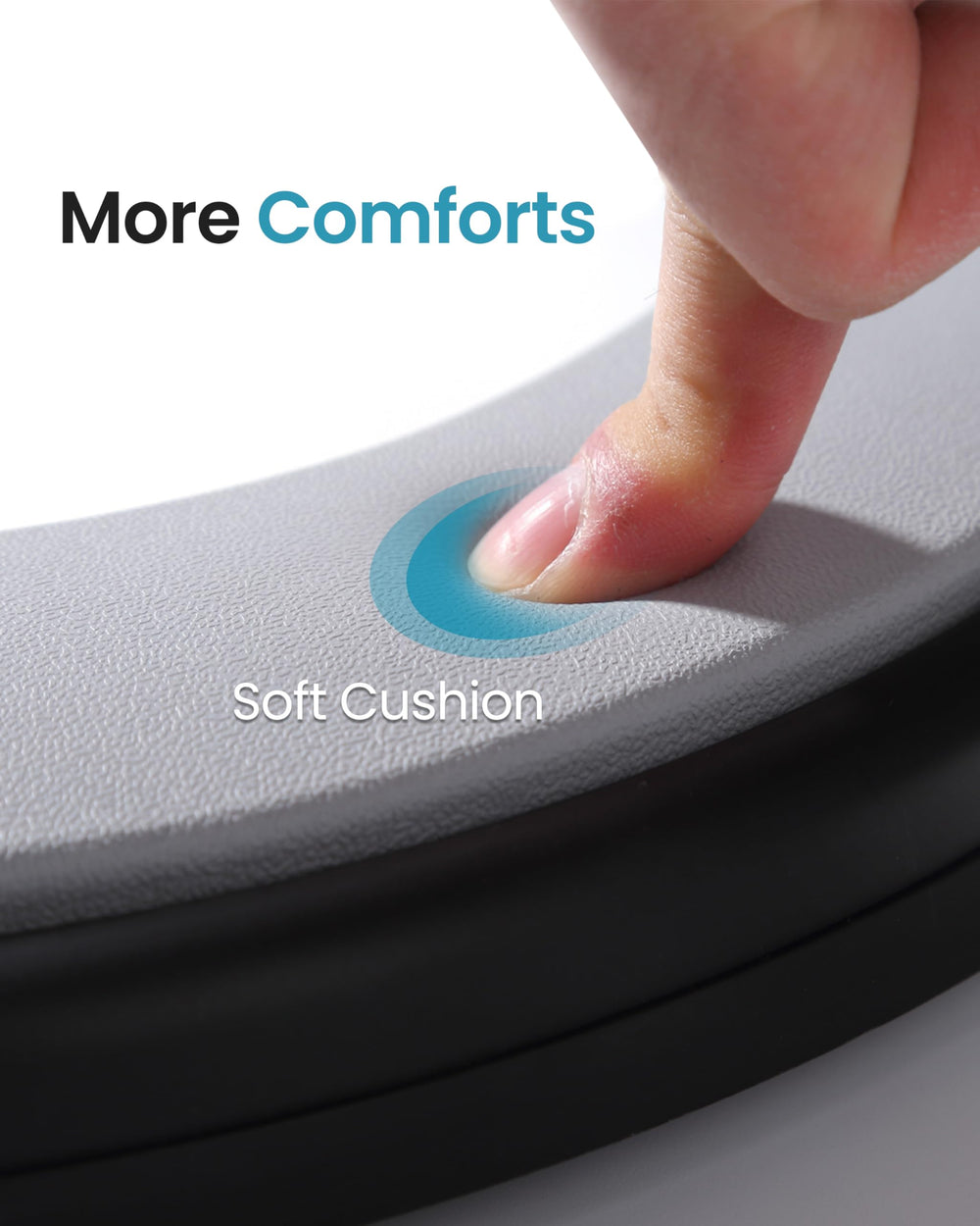 TRIPTIPS lid rotated 270 degrees demonstrating hygienic coverage benefit