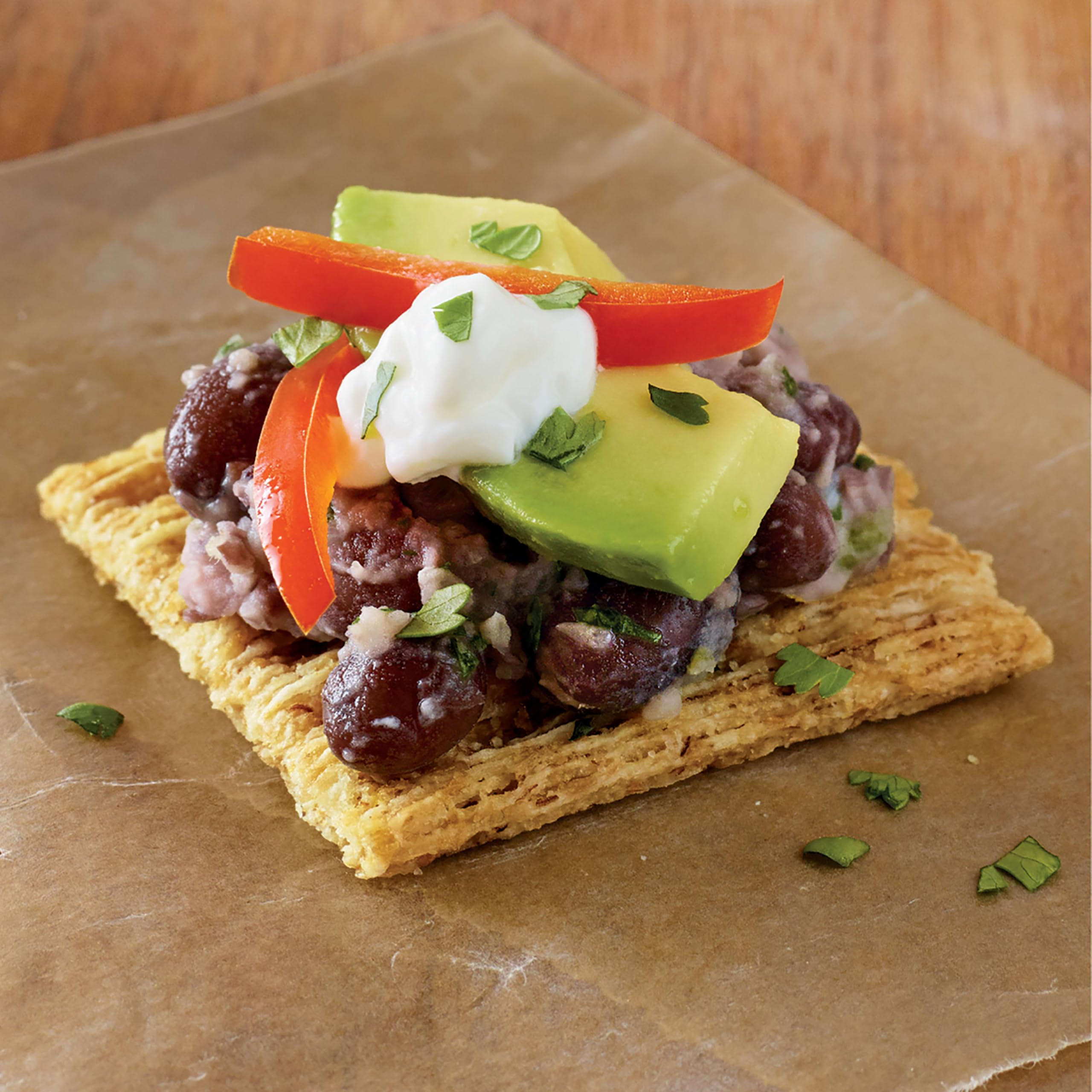Triscuit crackers packed in lunchbox for convenient on-the-go snacking