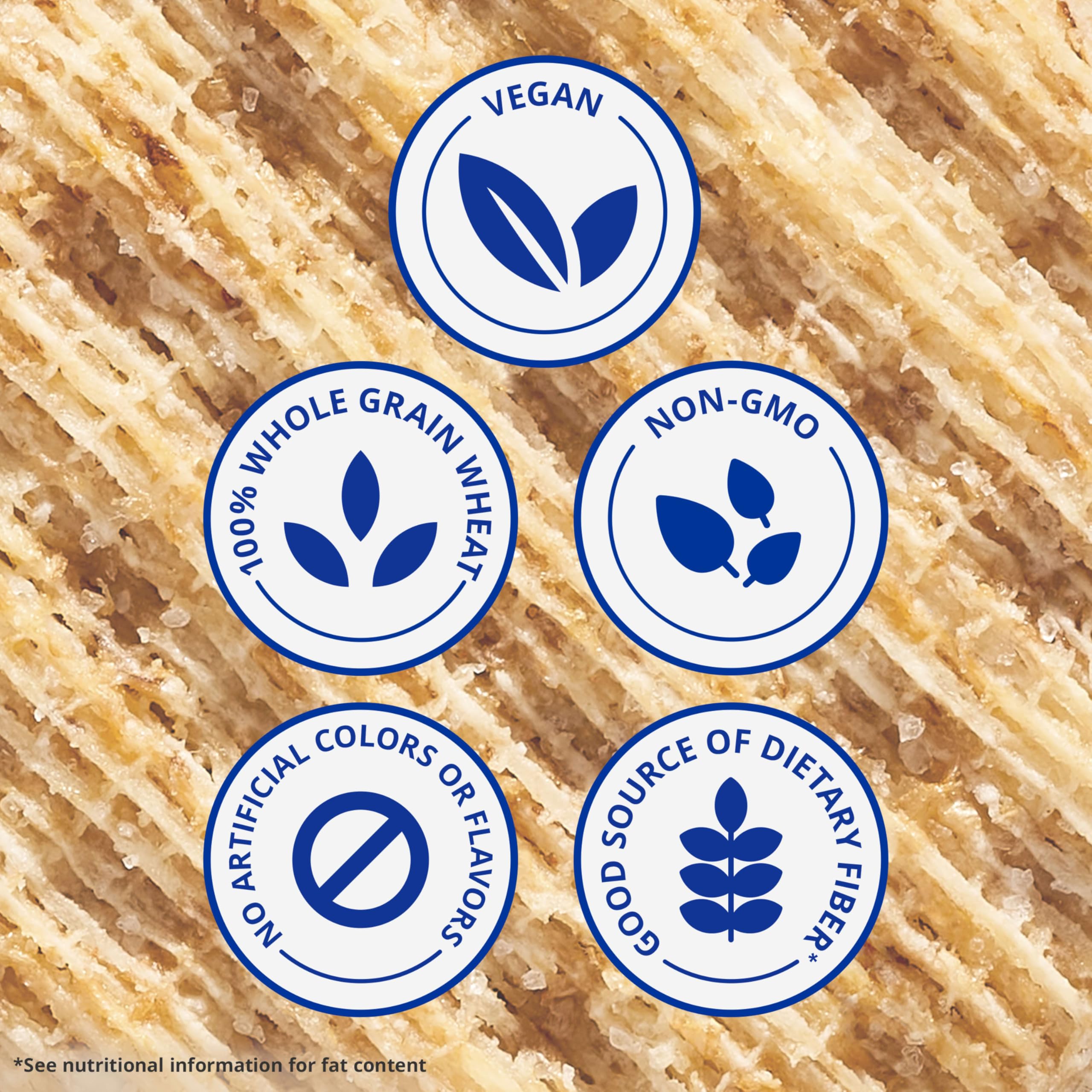 Triscuit portion size on scale for consistent snack serving control