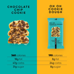 TRUBAR protein bar in hand illustrating portable size for on-the-go nutrition