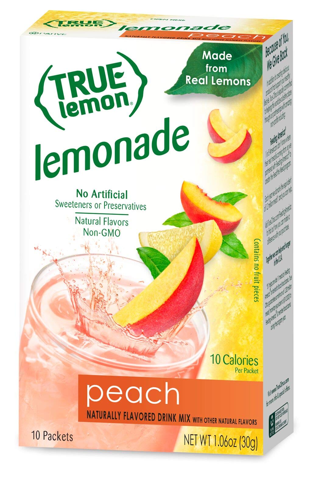 True Citrus Mango Orange mixed in sparkling glass showing refreshing result