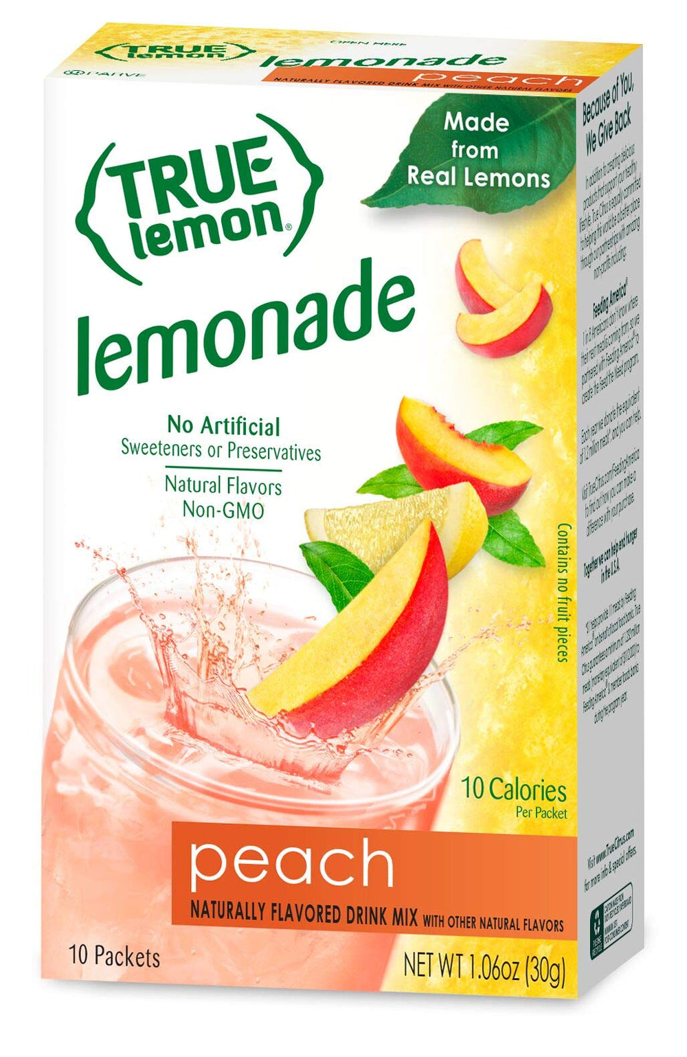True Citrus Mango Orange mixed in sparkling glass showing refreshing result
