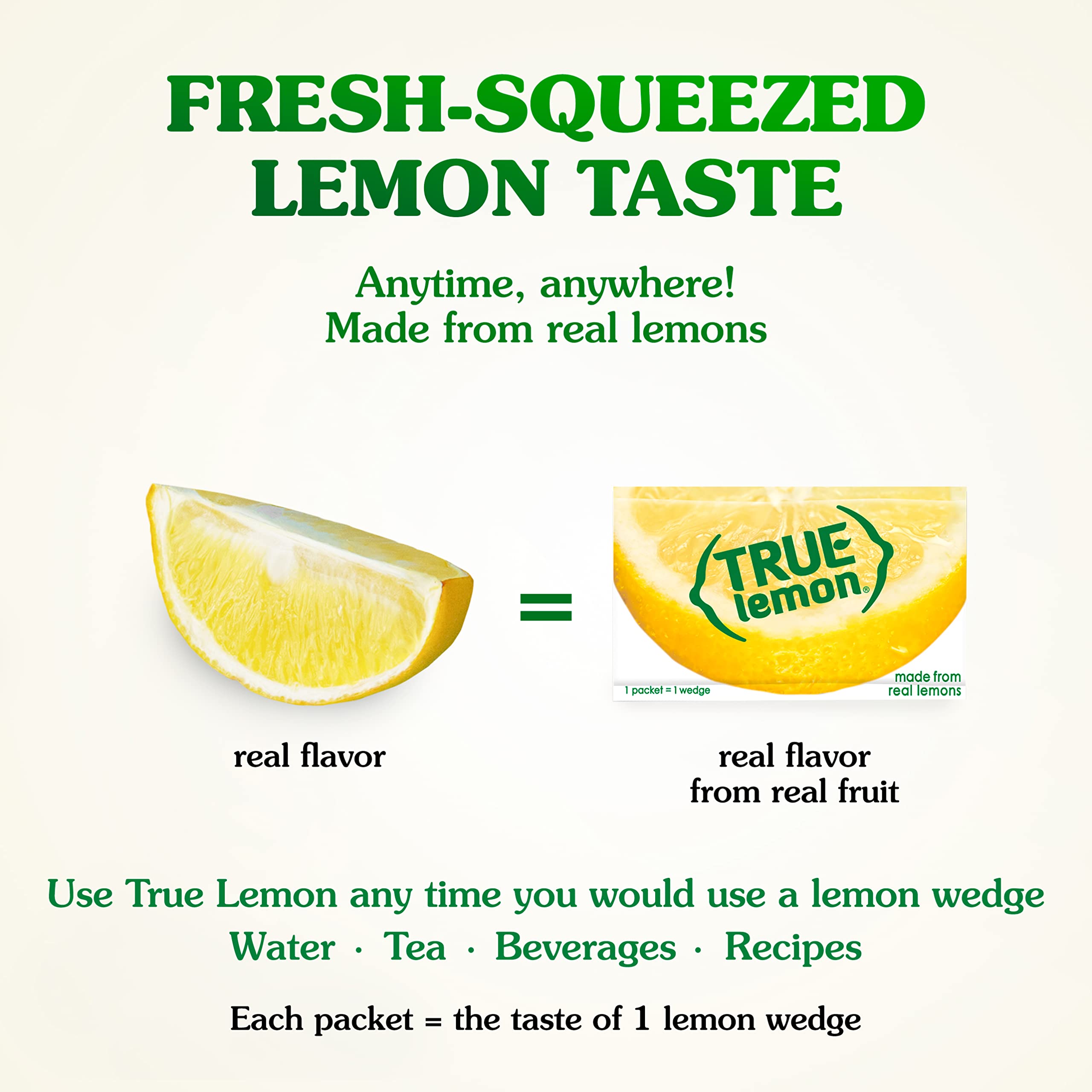 True Lemon crystallized lemon texture in bowl, easy to measure and mix