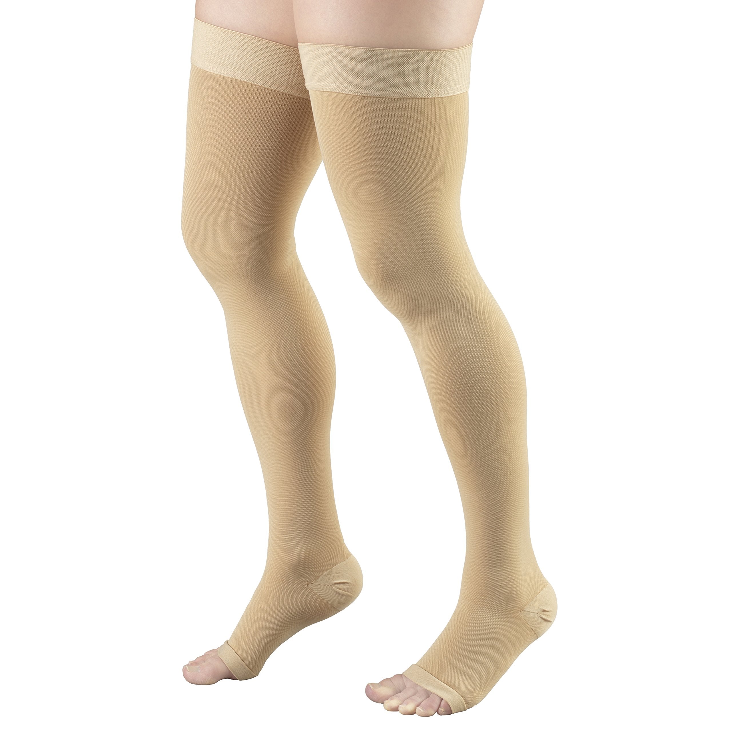 Truform worn by model at desk showing all-day comfort benefit