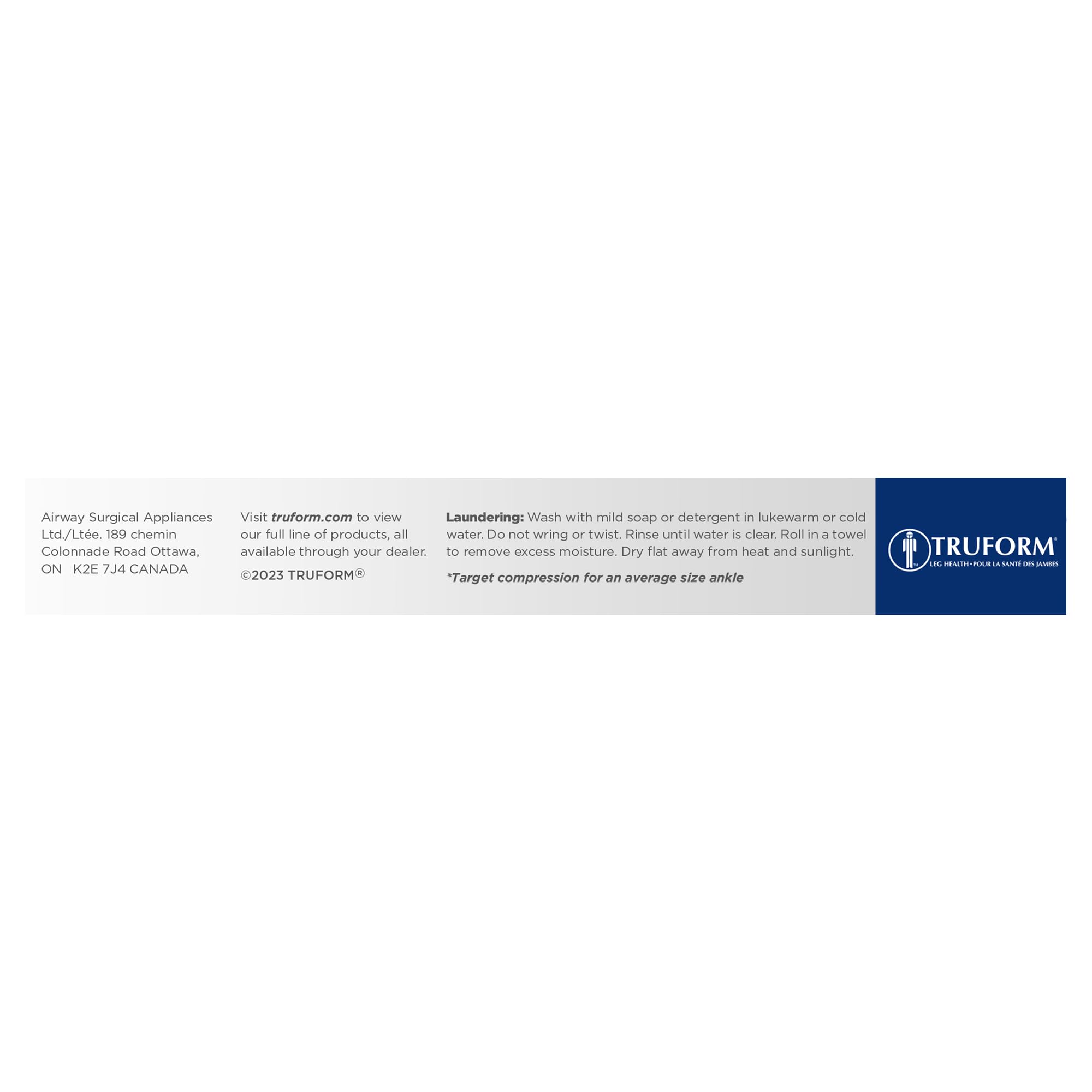 Truform paired with business clothes depicting discreet wear under apparel