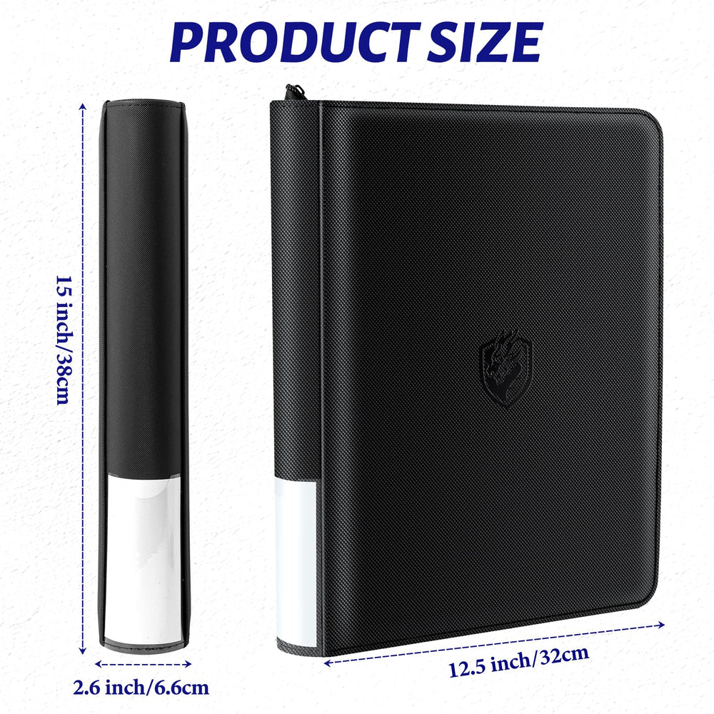 TRUGQ binder in use at a trade show for convenient on-the-go access