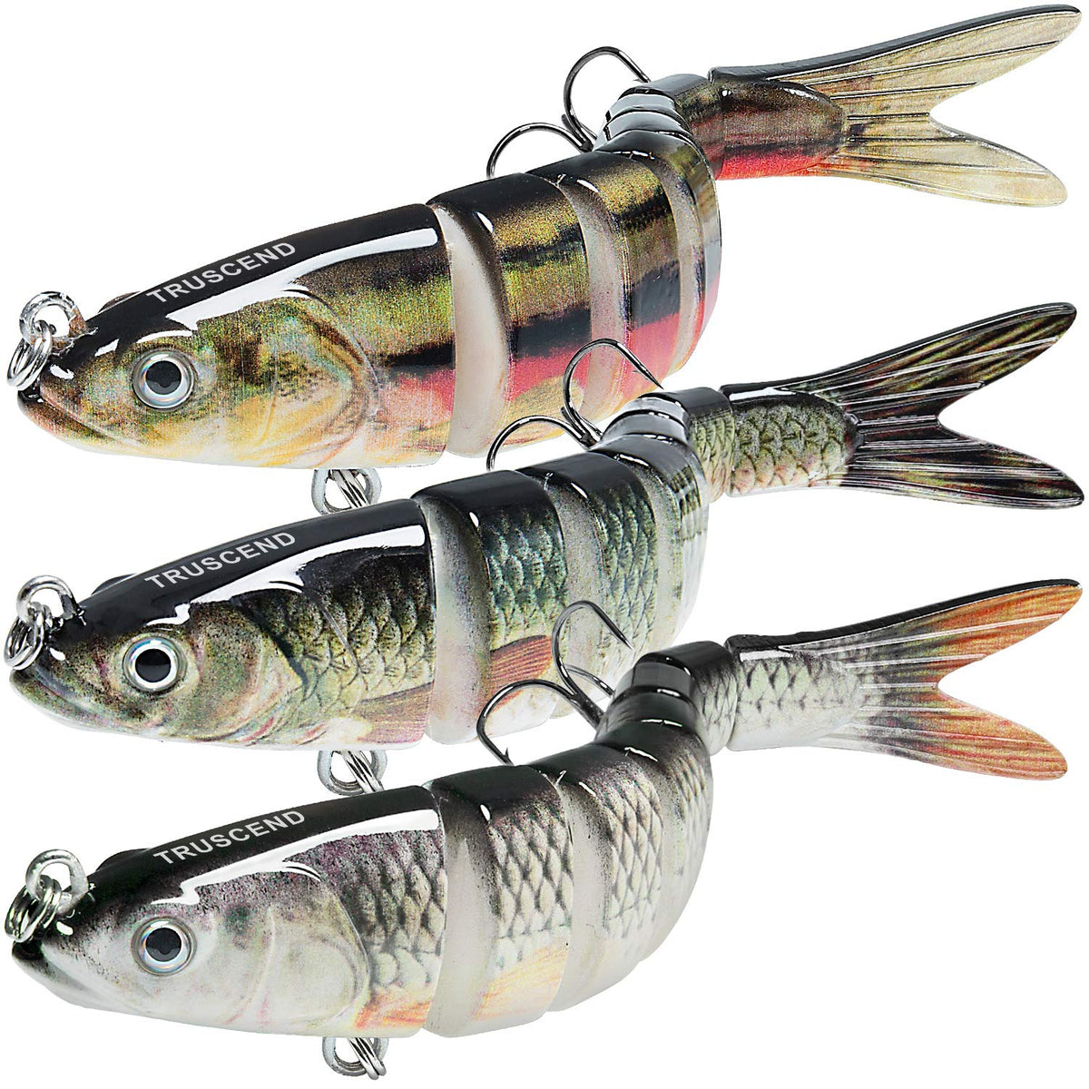 TRUSCEND Swimmax front view showing full lure and colors, boosting purchase confidence