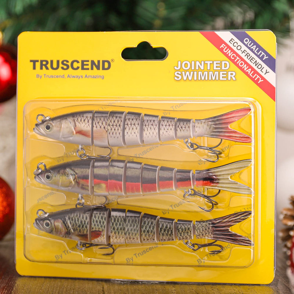 TRUSCEND Swimmax in-water action displaying gurgling and vibration to attract fish