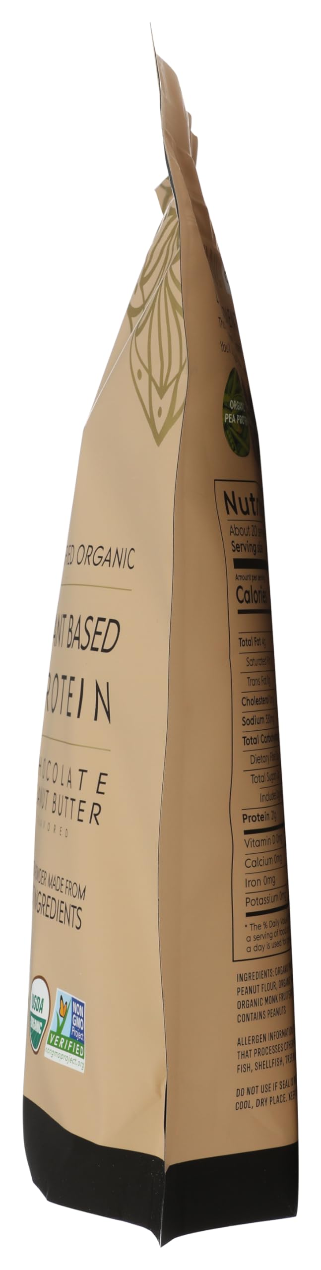 Truvani nutrition label close-up showing clear ingredient listing benefit