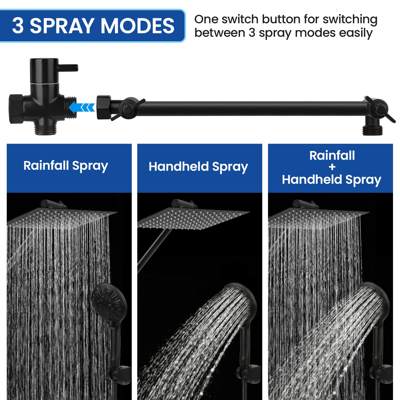 Tudoccy adjustable brass extension arm detail illustrating durable height control benefit