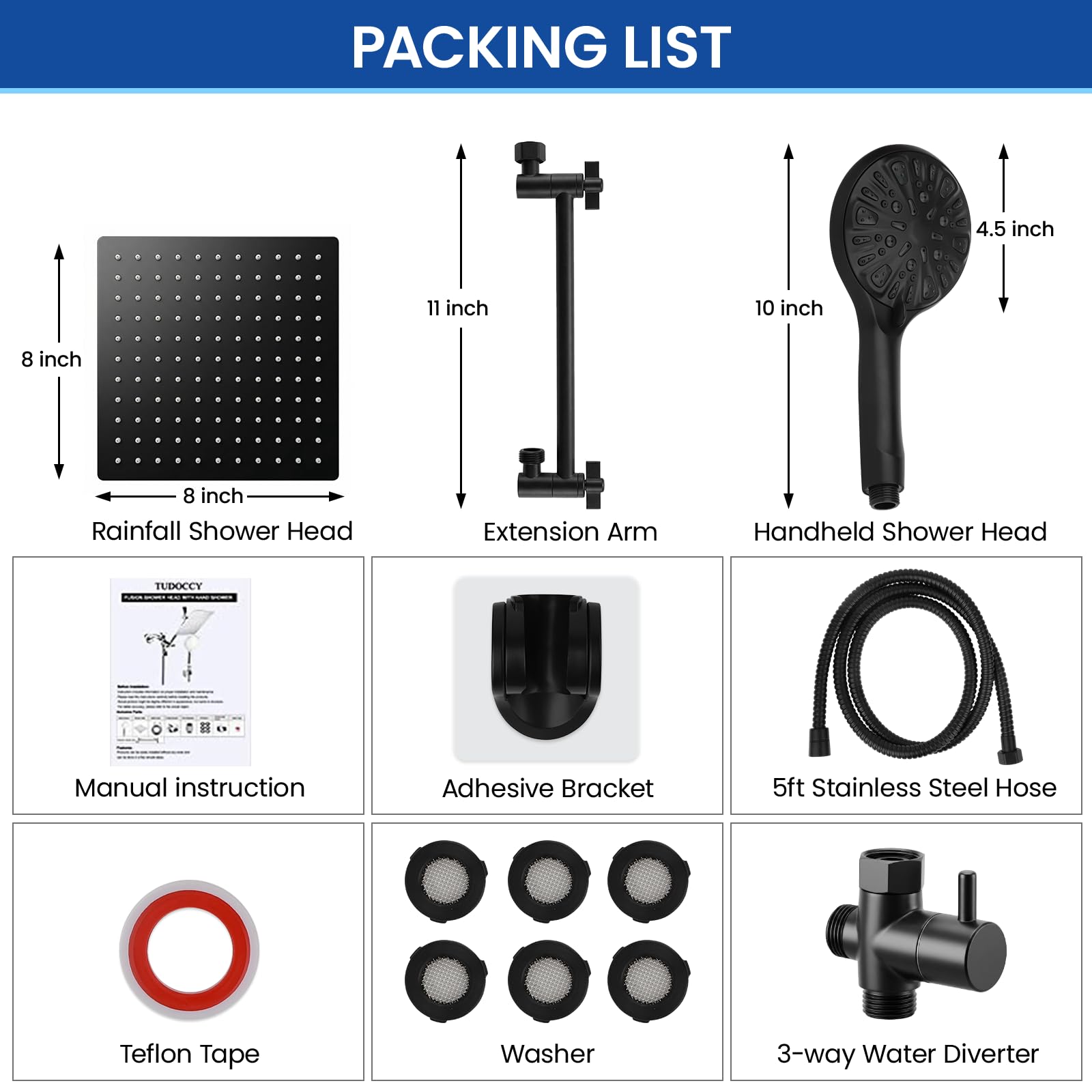 Tudoccy packaging and label with model SHP-HS and CEC code for product confidence