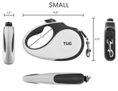 TUG 16 ft tape extended detail showing length and smooth tape for safe exploration