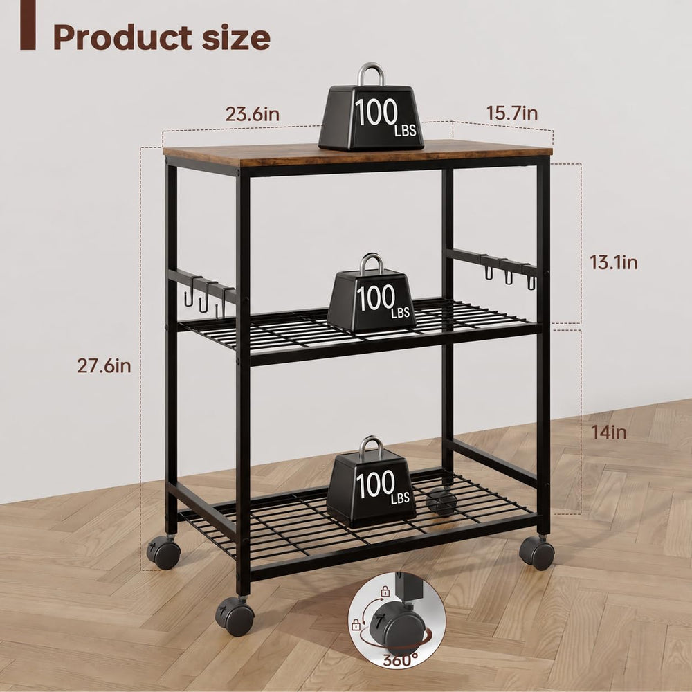 Tujurich lockable wheels image showing mobility and secure positioning