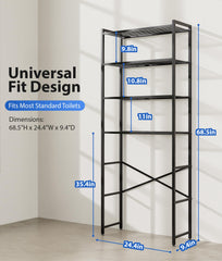 Tujurich metal mesh shelf close-up highlighting durability and easy cleaning