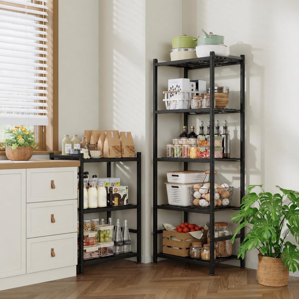 Tujurich wire shelf close-up highlighting reinforced metal for heavy storage benefit