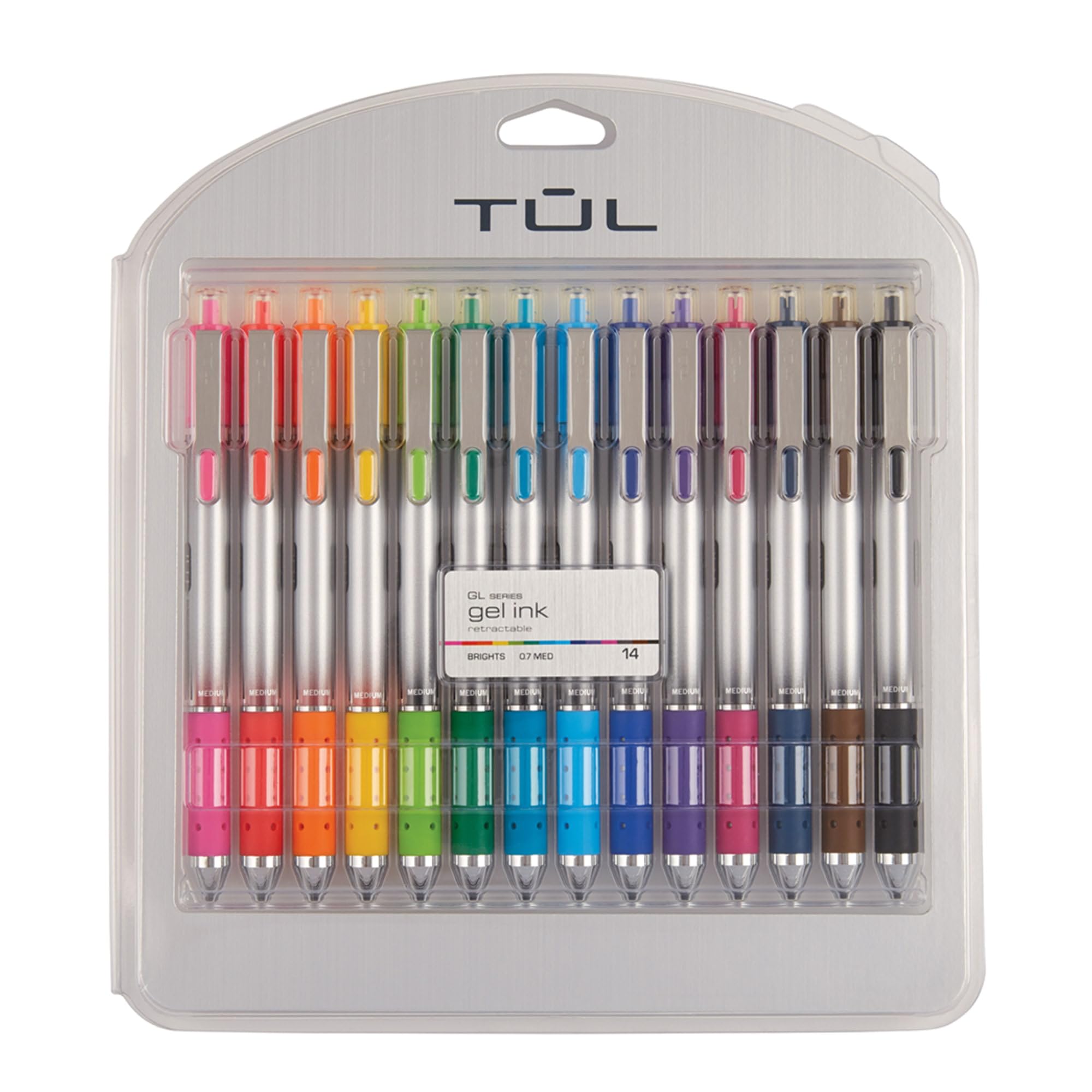 TUL front view silver barrel showing professional finish and portability