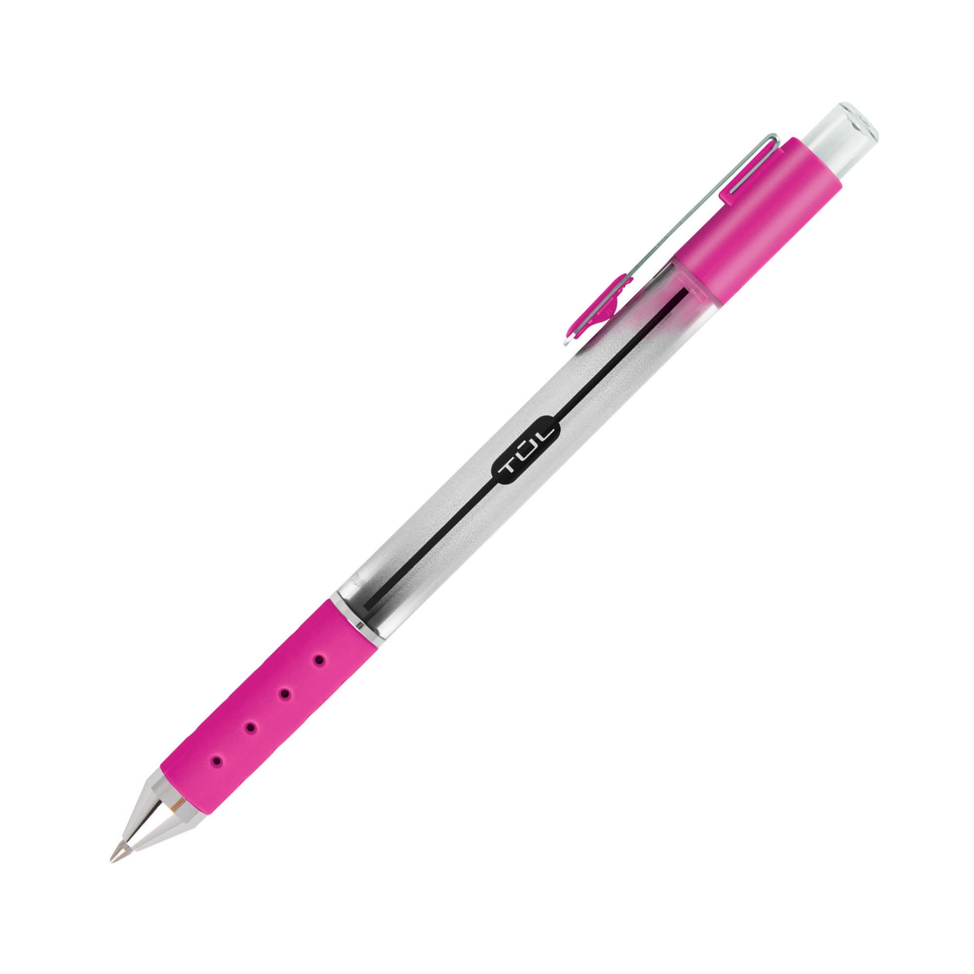 TUL stainless-steel clip attached to pocket for secure carry