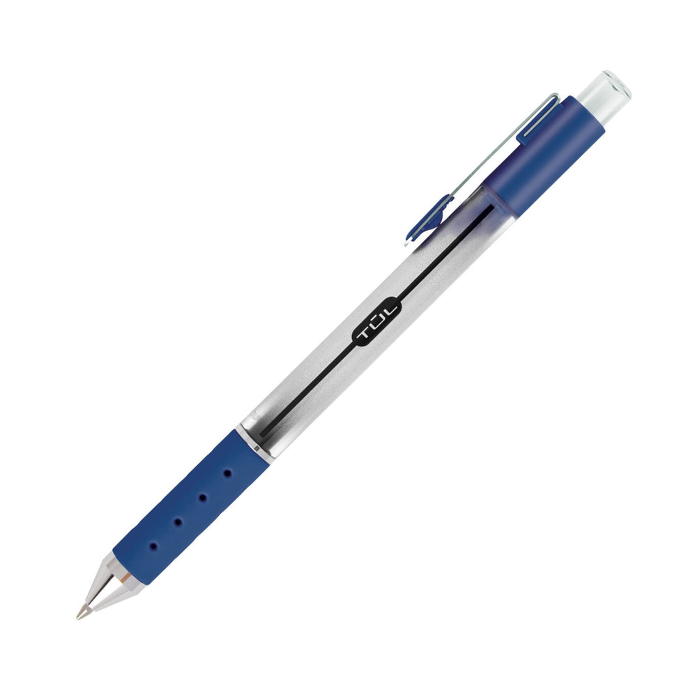 TUL writing sample on notebook demonstrating clean, smear-resistant lines