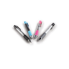 TUL pen in hand demonstrating rubberized grip for comfortable writing