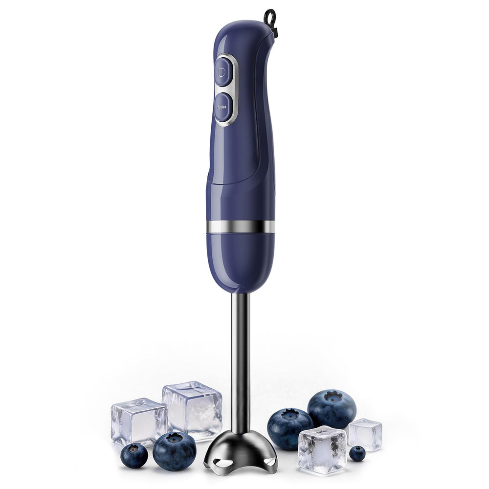 turelar immersion blender front view showing compact design and power