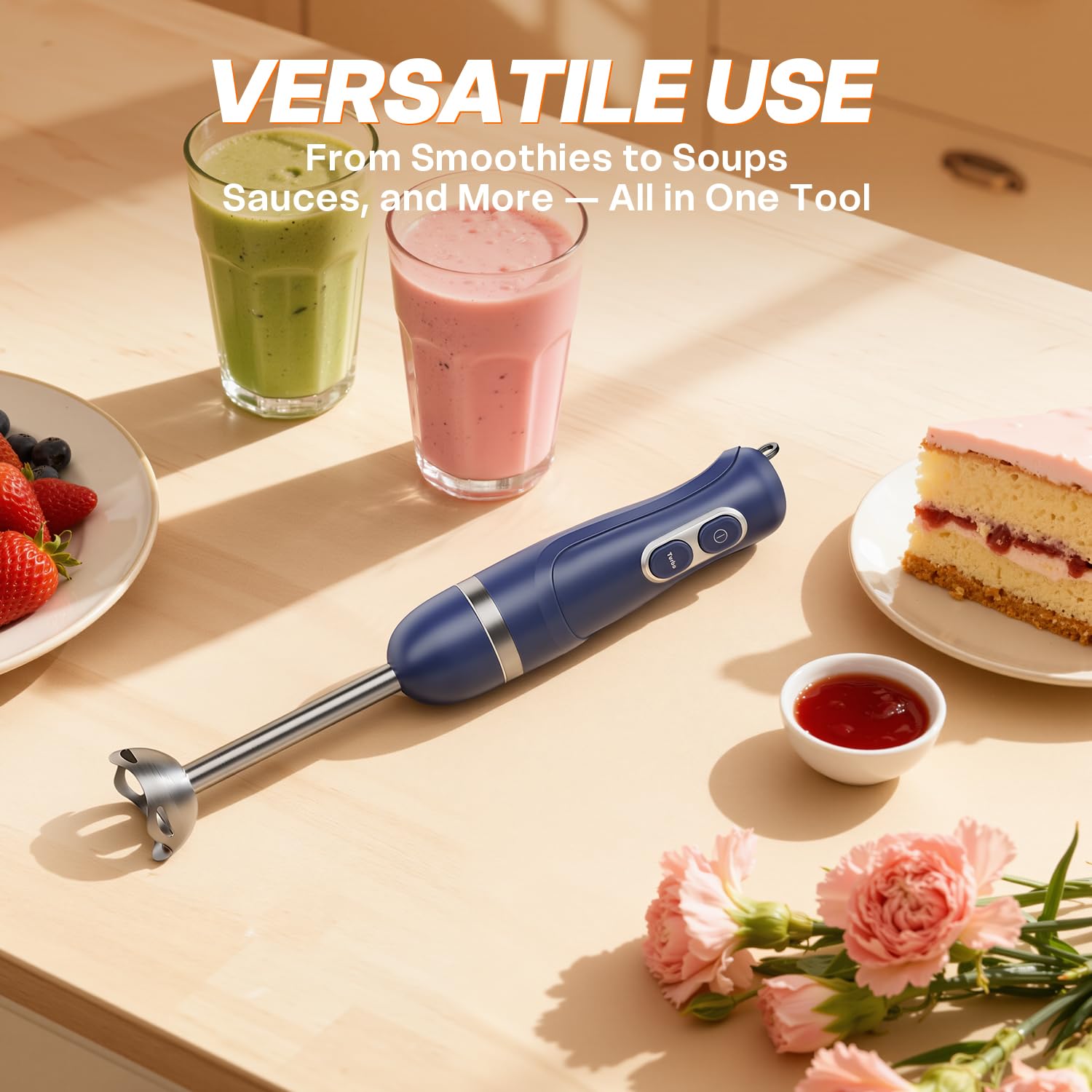 turelar on kitchen counter showing space-saving storage and everyday use